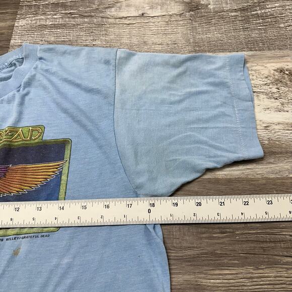 Vintage 70s 1978 Grateful Dead Egypt Alton Kelley Mens M Single Stitch Band Tee - Picture 7 of 9